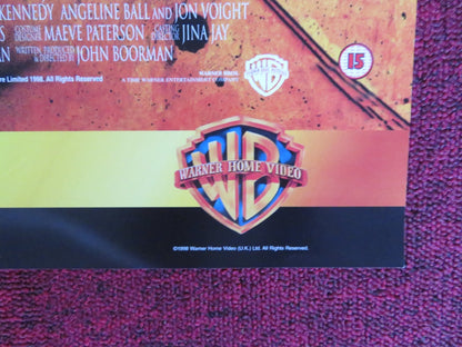 THE GENERAL VHS VIDEO POSTER BRENDAN GLEESON JON VOIGHT 1998 Rendezvous Cinema Movie posters