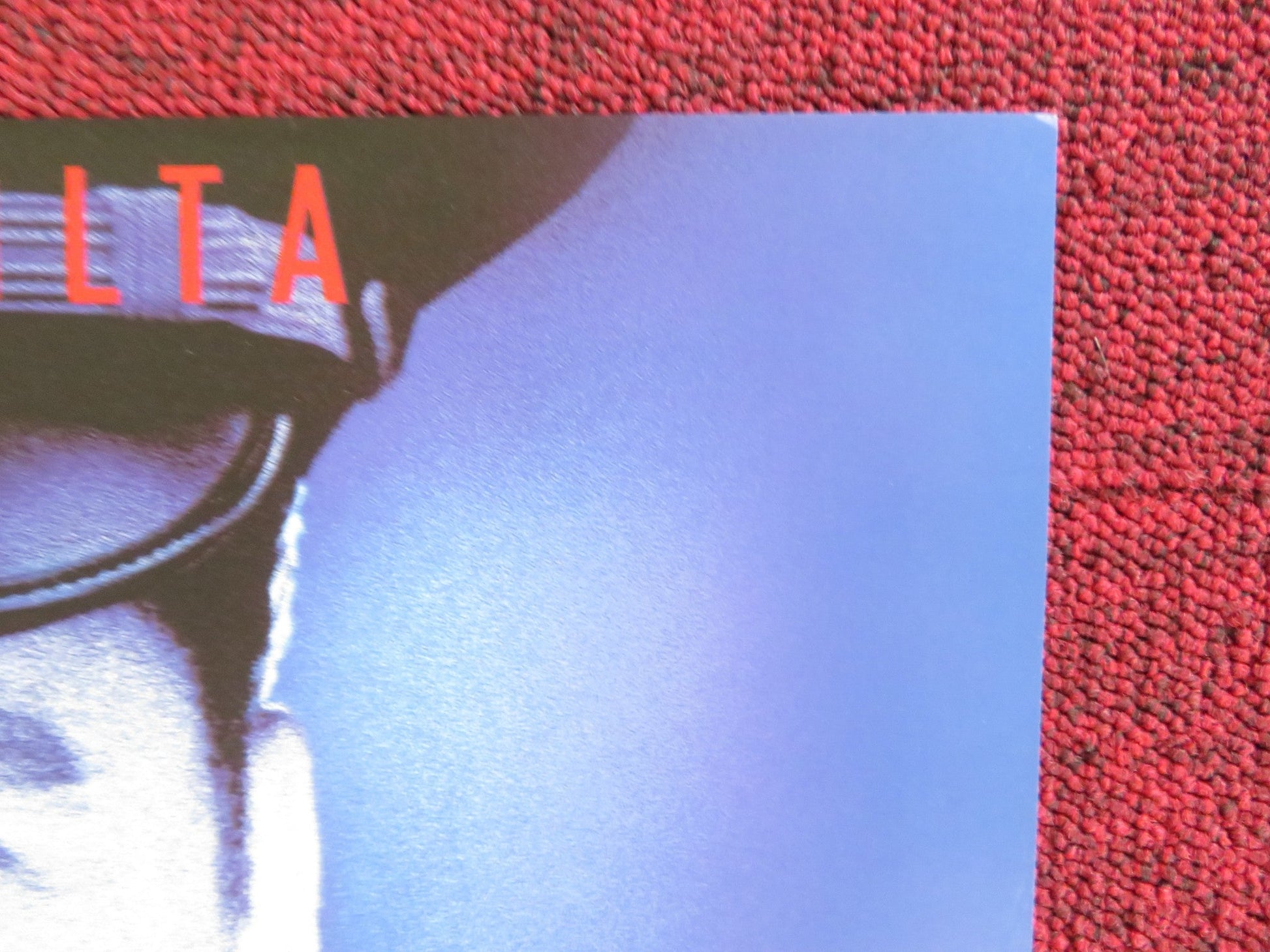 THE GENERAL'S DAUGHTER VHS VIDEO POSTER JOHN TRAVOLTA MADELEINE STOWE 1999 Rendezvous Cinema Movie posters