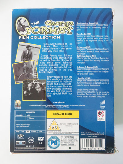 The George Formby Film Collection (DVD BoxSet) 2010 Region 2, 4 Movie posters