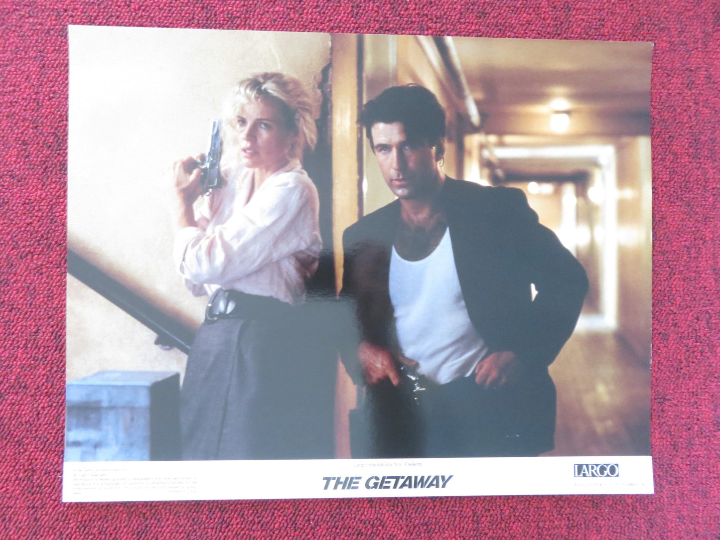 THE GETAWAY US LOBBY CARD FULL SET ALEC BALDWIN KIM BASINGER 1994 Rendezvous Cinema Movie posters