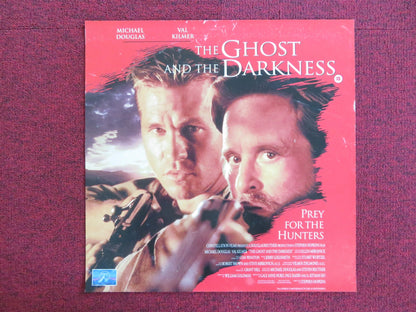 THE GHOST AND THE DARKNESS VHS VIDEO POSTER VAL KILMER MICHAEL DOUGLAS 1996 Rendezvous Cinema Movie posters