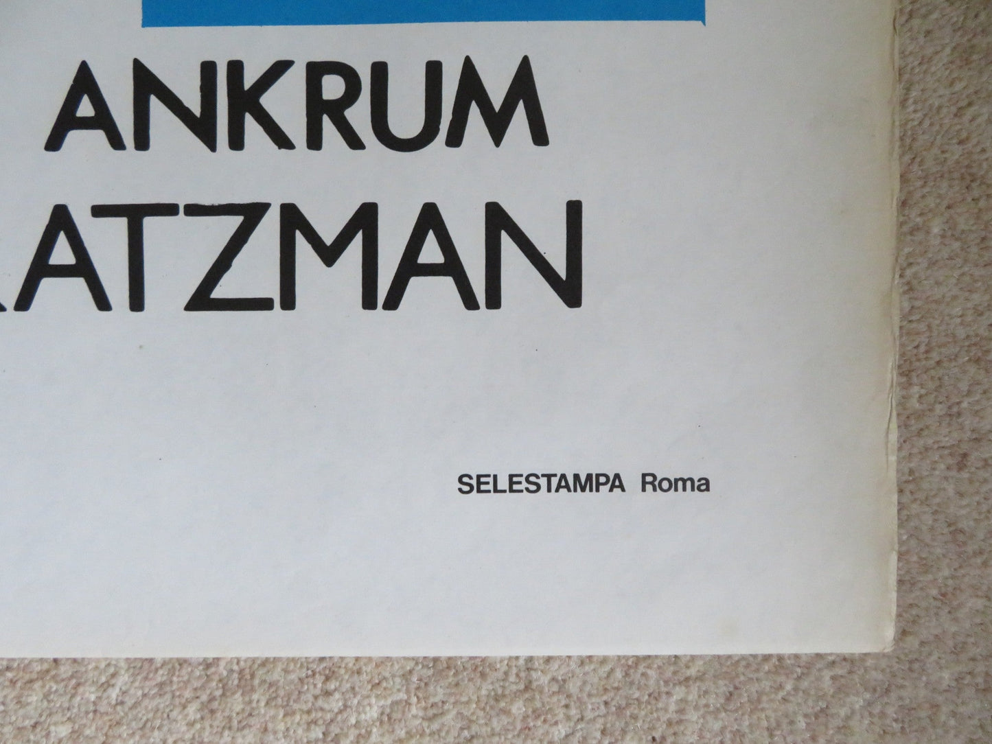 THE GIANT CLAW ITALIAN 2 FOGLIO POSTER JEFF MORROW MARA CORDAY 1957 Rendezvous Cinema Movie posters