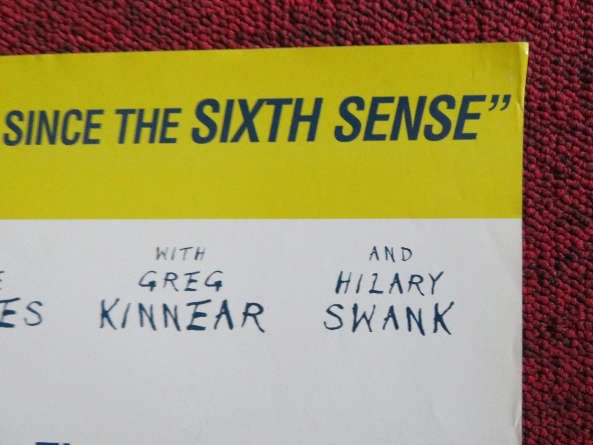 THE GIFT VHS & DVD VIDEO POSTER CATE BLANCHETT KEANU REEVES 2000 Rendezvous Cinema Movie posters