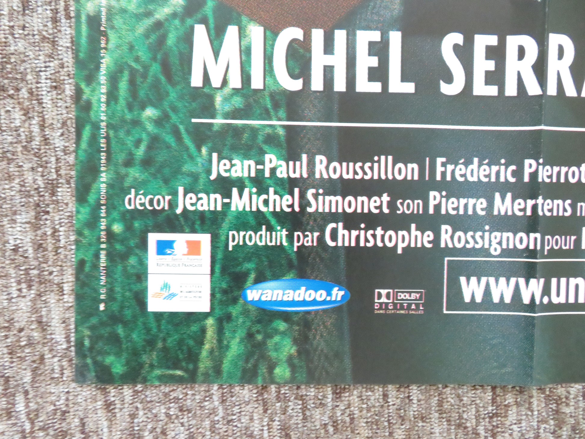The Girl from Paris French Grande Poster Michel Serrault Mathilde Seigner 2001 Movie posters
