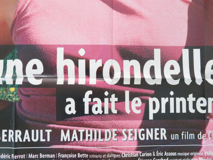 The Girl from Paris French Grande Poster Michel Serrault Mathilde Seigner 2001 Movie posters