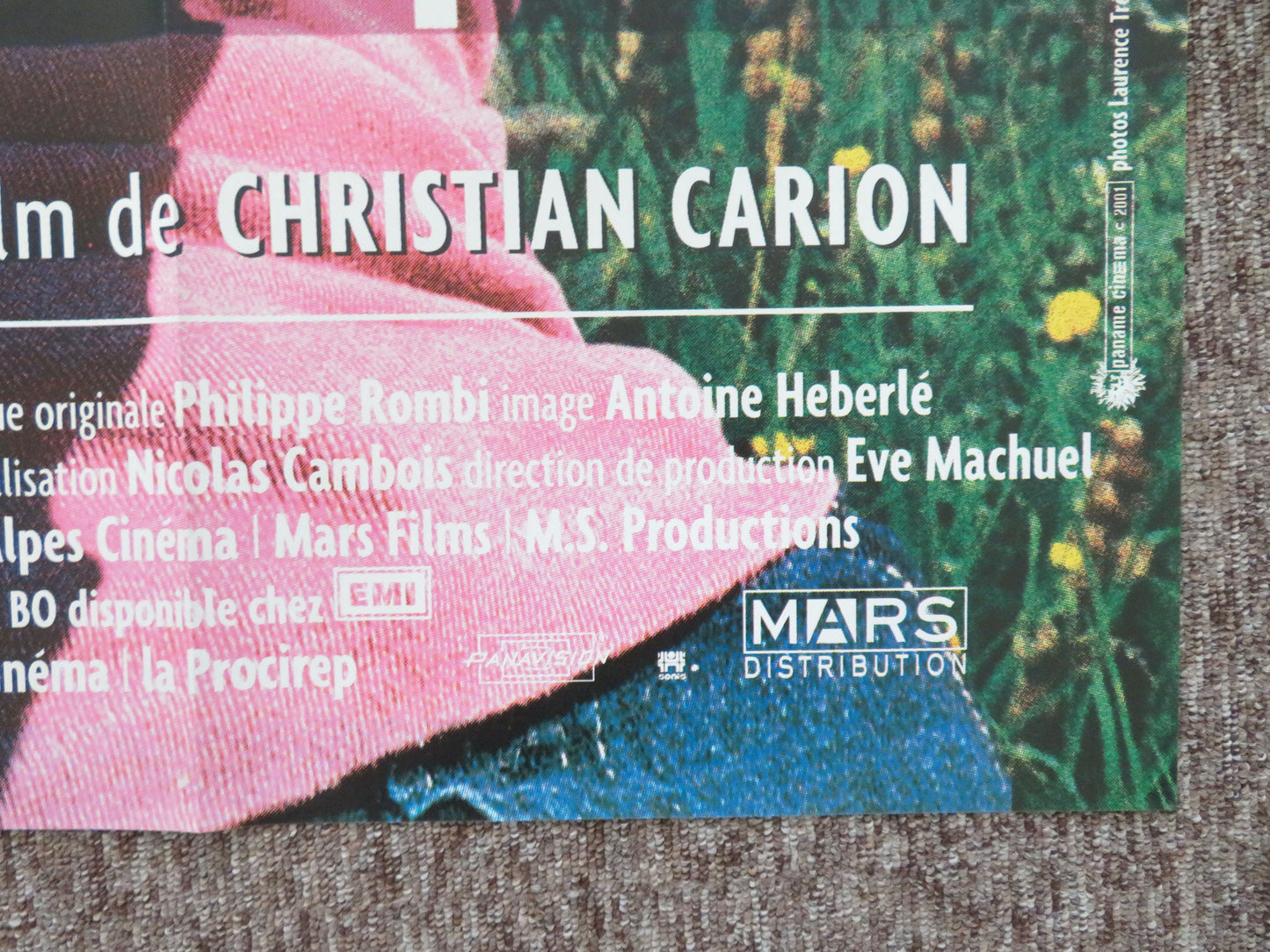 The Girl from Paris French Grande Poster Michel Serrault Mathilde Seigner 2001 Movie posters