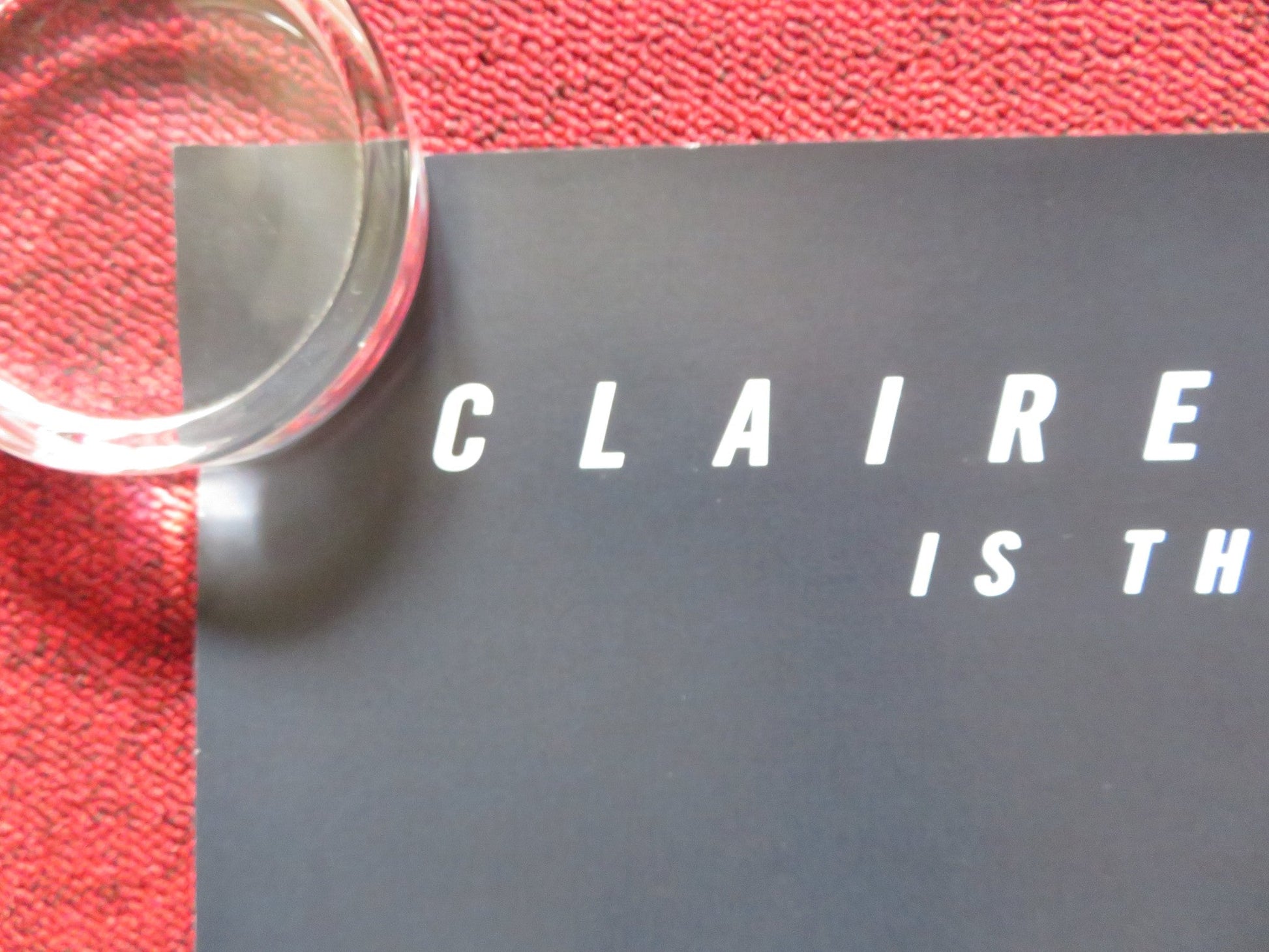 THE GIRL IN THE SPIDER'S WEB - B UK QUAD ROLLED POSTER CLAIRE FOY GADSDON 2018 Rendezvous Cinema Movie posters