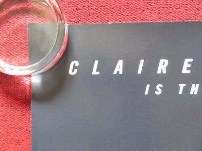 THE GIRL IN THE SPIDER'S WEB - B UK QUAD ROLLED POSTER CLAIRE FOY GADSDON 2018 Rendezvous Cinema Movie posters