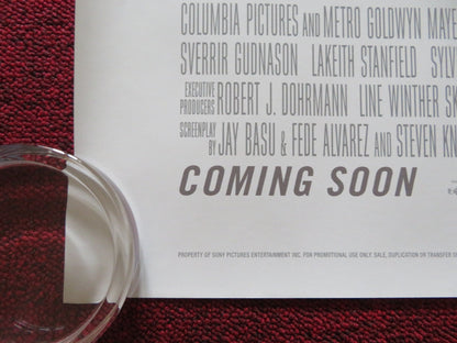 THE GIRL IN THE SPIDER'S WEB UK QUAD ROLLED POSTER CLAIRE FOY S. GUDNASON 2018 Rendezvous Cinema Movie posters