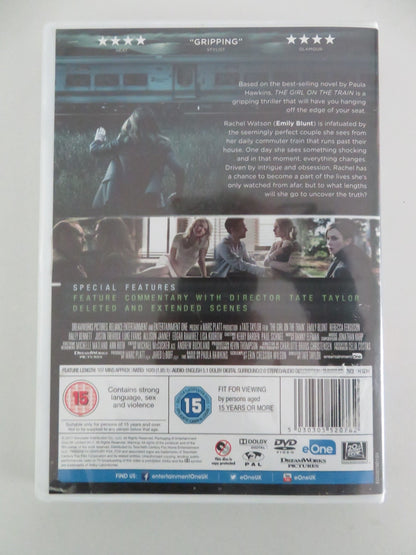 The Girl on the Train (DVD) Emily Blunt Luke Evans 2016 Region 2 Movie posters