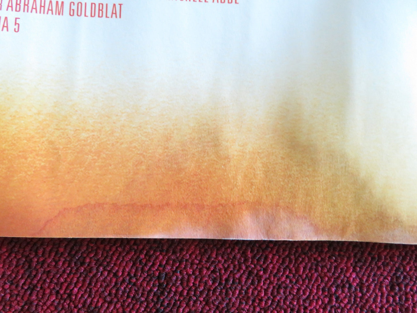 THE GIRL ON THE TRAIN UK QUAD ROLLED POSTER EMILIE DEQUENNE MICHEL BLANC 2009 - Rendezvous Cinema