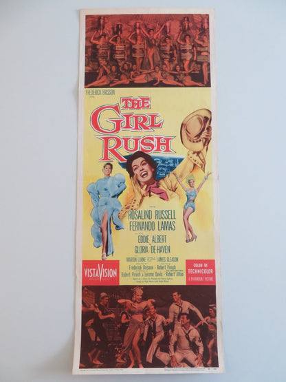 THE GIRL RUSH US INSERT POSTER ROSALIND RUSSELL FERNANDO LAMAS 1955 Rendezvous Cinema Movie posters