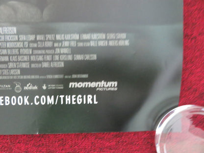 THE GIRL WHO KICKED THE HORNET'S NEST UK QUAD ROLLED POSTER NOOMI RAPACE 2009 - Rendezvous Cinema