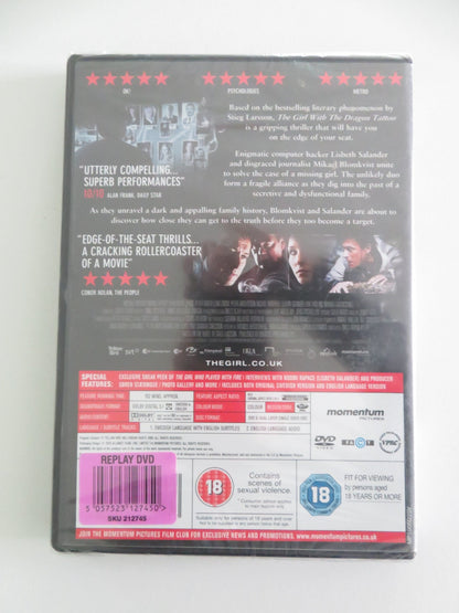 The Girl With the Dragon Tattoo - B (DVD) Noomi Rapace 2009 Region 2 Movie posters