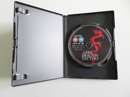 THE GIRL WITH THE DRAGON TATTOO (DVD) NOOMI RAPACE MICHAEL NYQVIST 2009 REGION 2 Rendezvous Cinema Movie posters