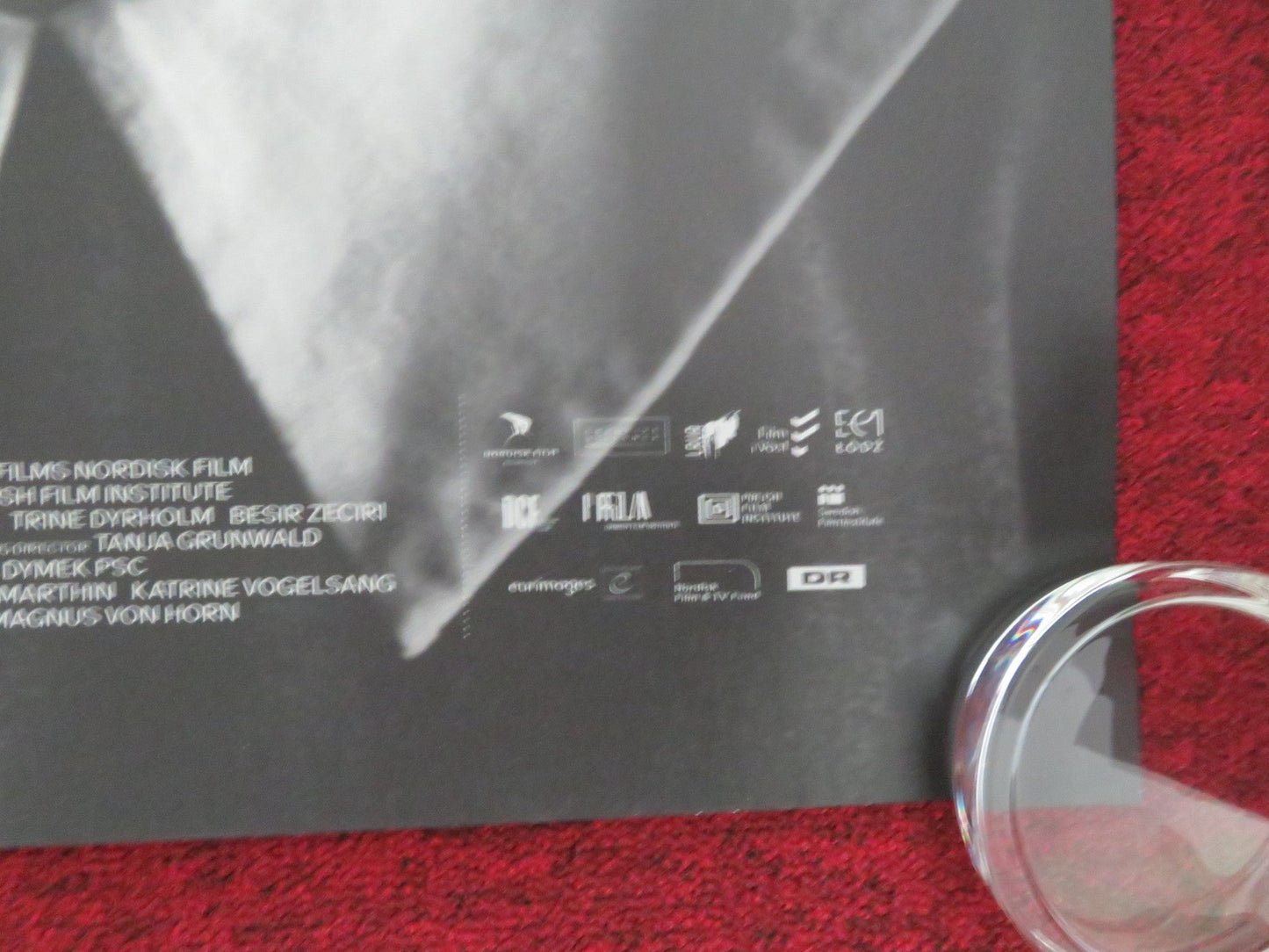 THE GIRL WITH THE NEEDLE UK QUAD ROLLED POSTER VIC CARMEN STONE T. DYRHOLM 2024 Movie posters
