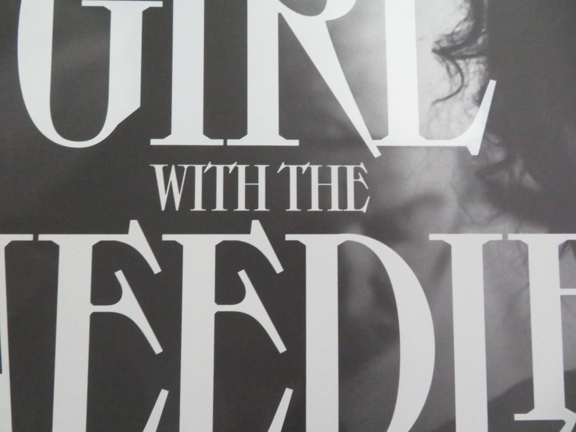 THE GIRL WITH THE NEEDLE UK QUAD ROLLED POSTER VIC CARMEN STONE T. DYRHOLM 2024 Movie posters