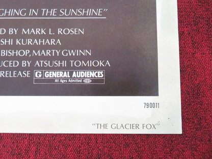 THE GLACIER FOX FOLDED US ONE SHEET POSTER ARTHUR HILL 1978 Movie posters