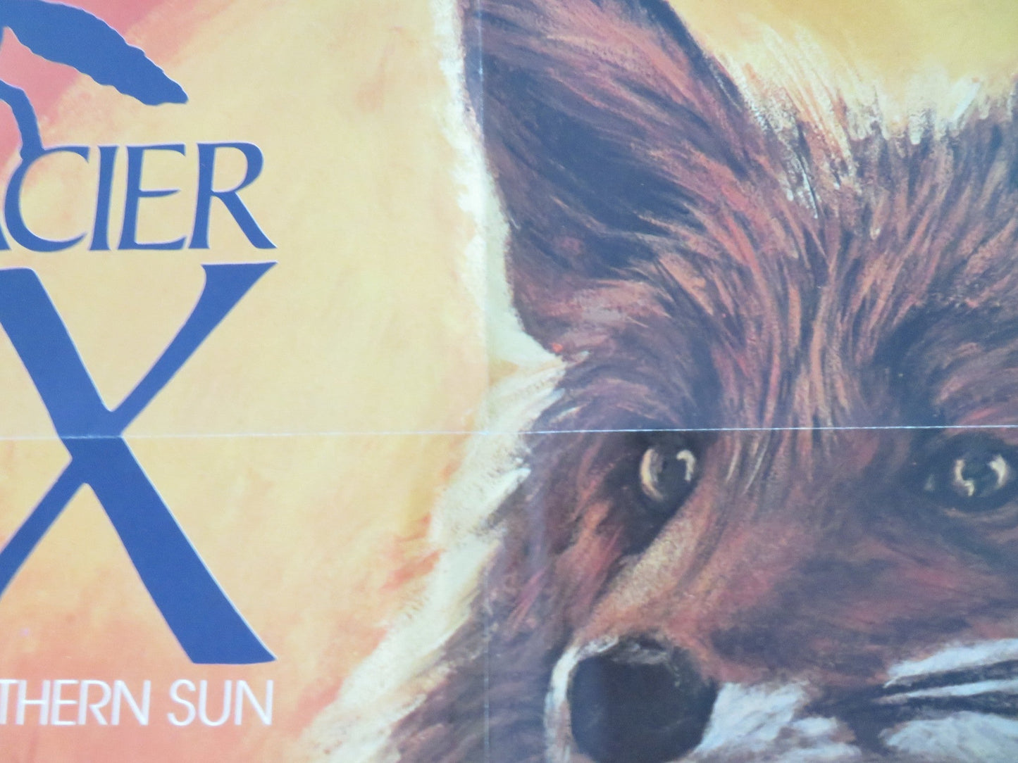THE GLACIER FOX FOLDED US ONE SHEET POSTER ARTHUR HILL 1978 Movie posters