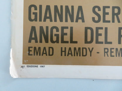 The Glass Sphinx - A Italian Fotobusta Poster Robert Taylor Anita Ekberg 1967 Movie posters