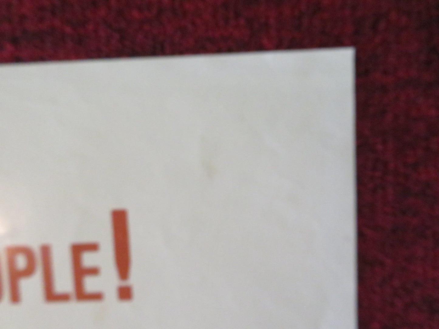 THE GNOME MOBILE FOLDED US ONE SHEET POSTER DISNEY WALTER BRENNAN R1976 Rendezvous Cinema Movie posters