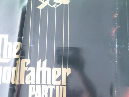 The Godfather Part III UK Quad Rolled Poster Al Pacino Diane Keaton 1990 Movie posters