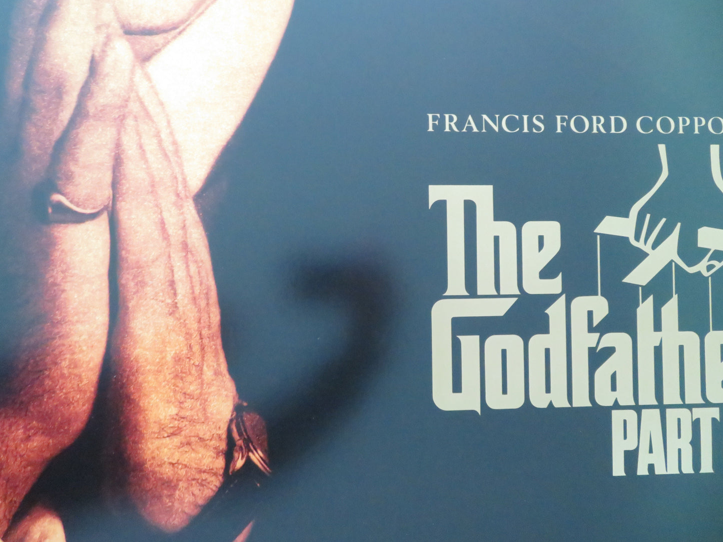 The Godfather Part III US One Sheet Rolled Poster Al Pacino Diane Keaton 1990 Movie posters