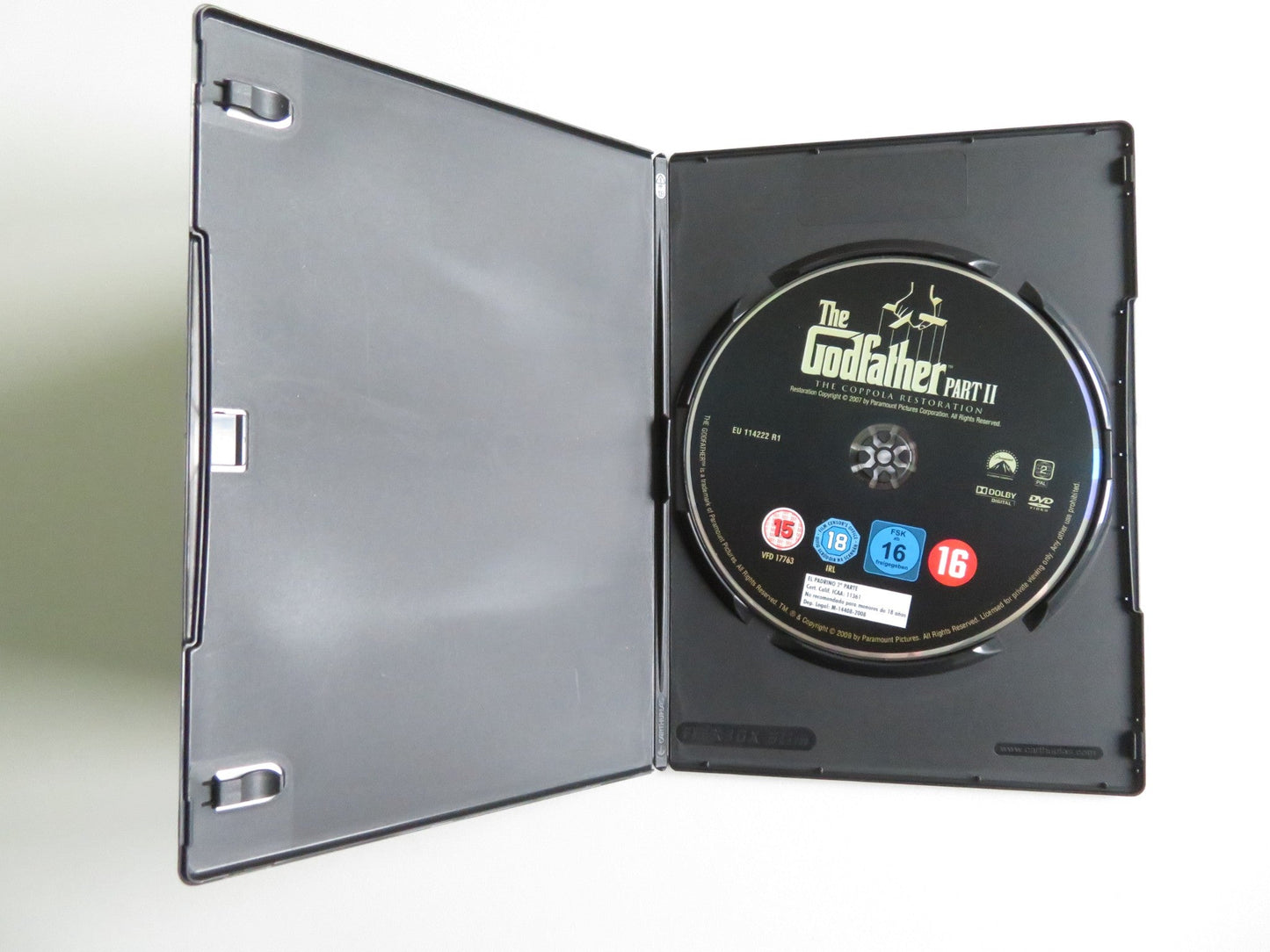 THE GODFATHER: THE COPPOLA RESTORATION PARTS 1,2 & 3 (DVD BOXSET) 1972 REGION 2 Movie posters