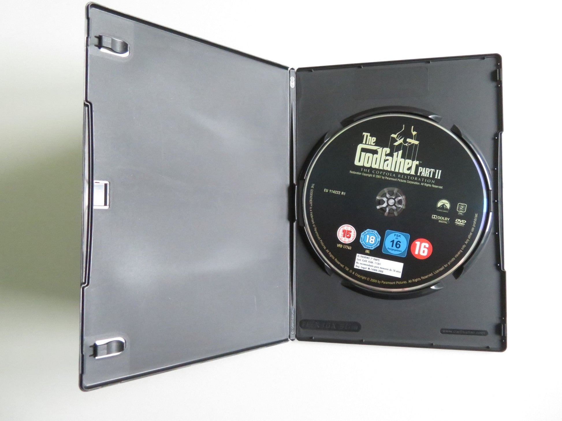 THE GODFATHER: THE COPPOLA RESTORATION PARTS 1,2 & 3 (DVD BOXSET) 1972 REGION 2 Movie posters