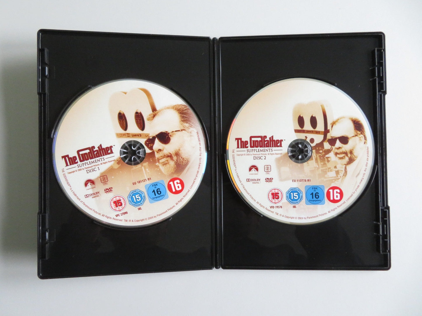 THE GODFATHER: THE COPPOLA RESTORATION PARTS 1,2 & 3 (DVD BOXSET) 1972 REGION 2 Movie posters