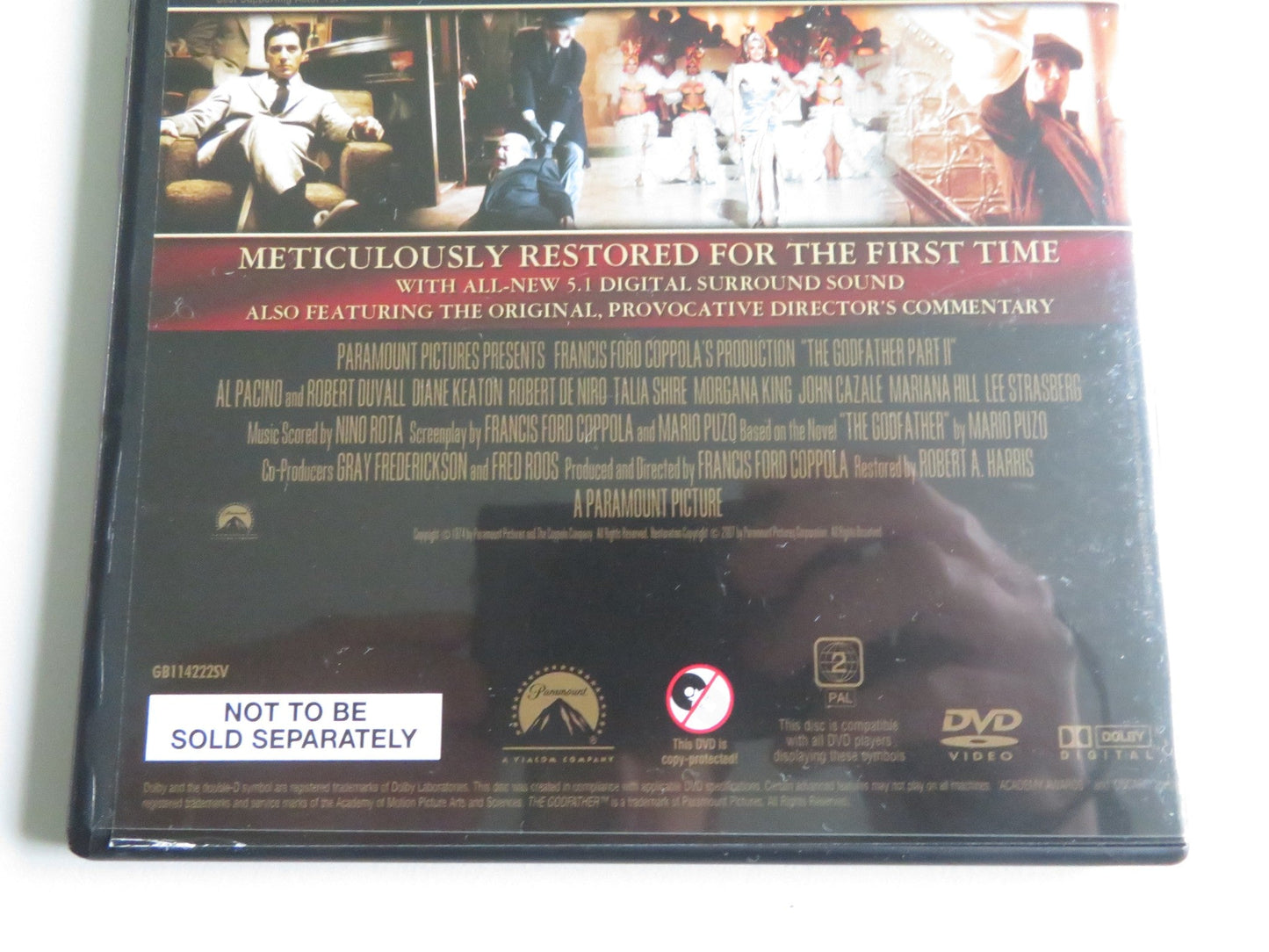 THE GODFATHER: THE COPPOLA RESTORATION PARTS 1,2 & 3 (DVD BOXSET) 1972 REGION 2 Movie posters