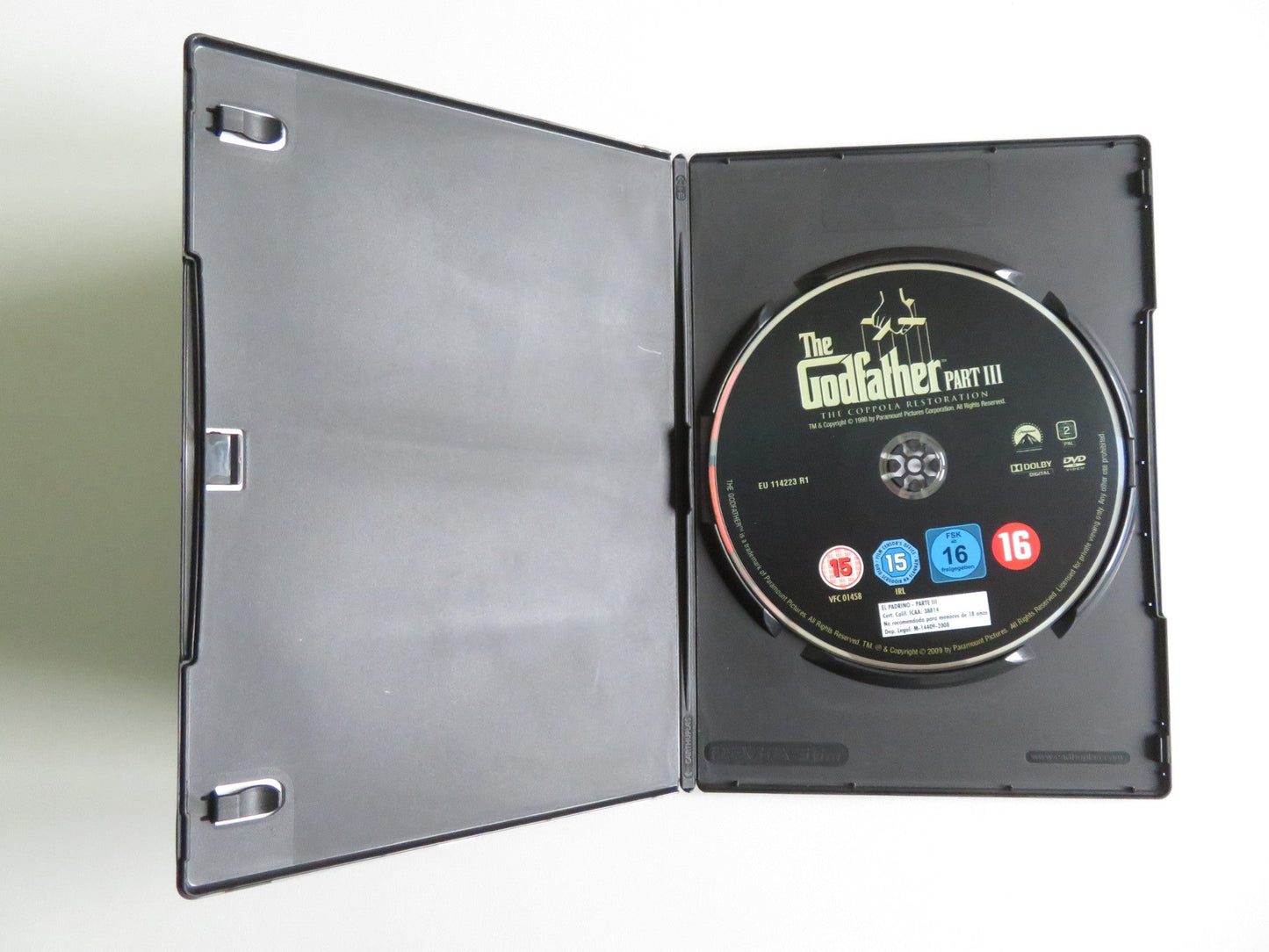 THE GODFATHER: THE COPPOLA RESTORATION PARTS 1,2 & 3 (DVD BOXSET) 1972 REGION 2 Movie posters