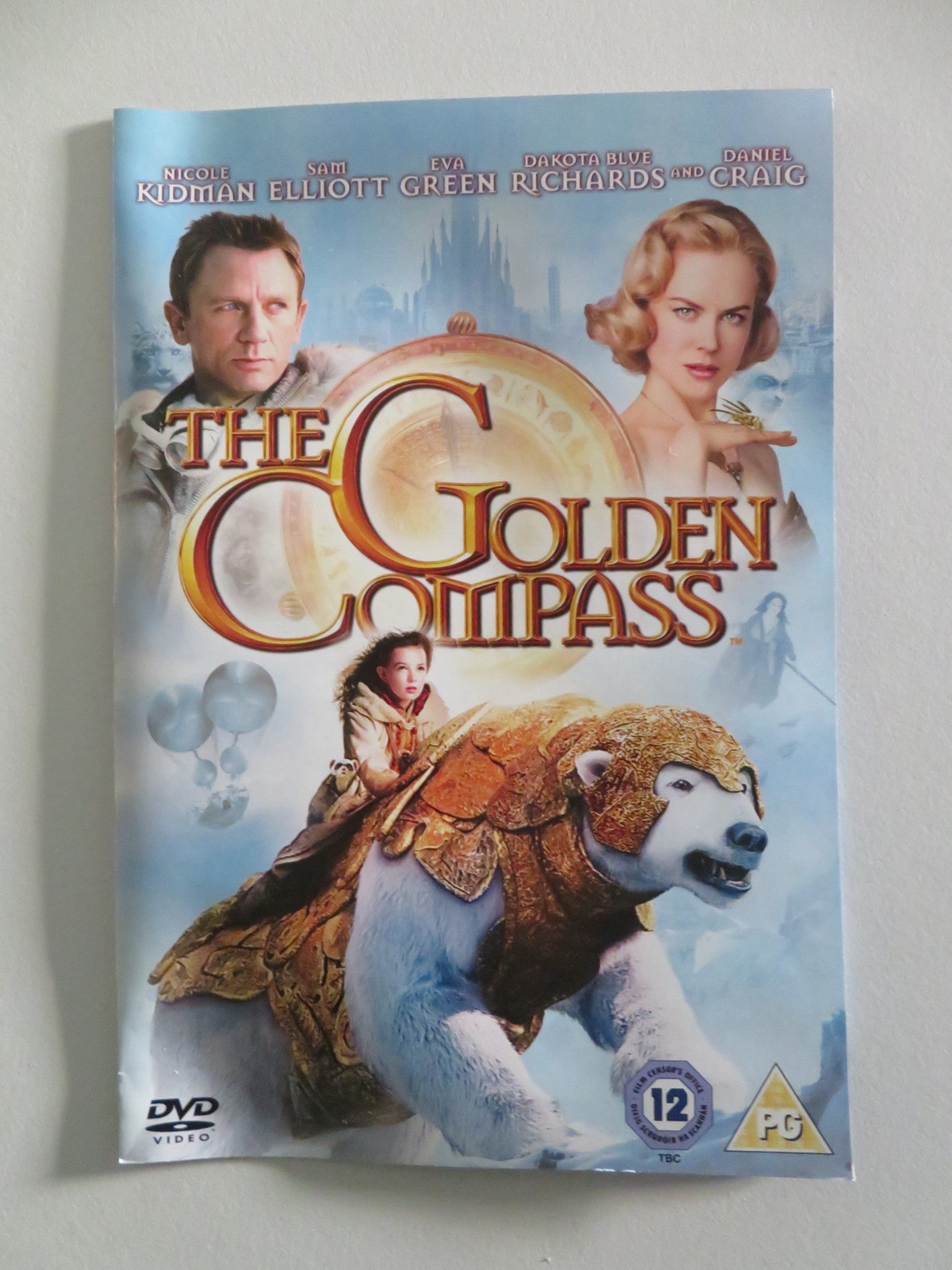THE GOLDEN COMPASS - B (DVD) NICOLE KIDMAN DANIEL CRAIG 2007 REGION 2 Movie posters