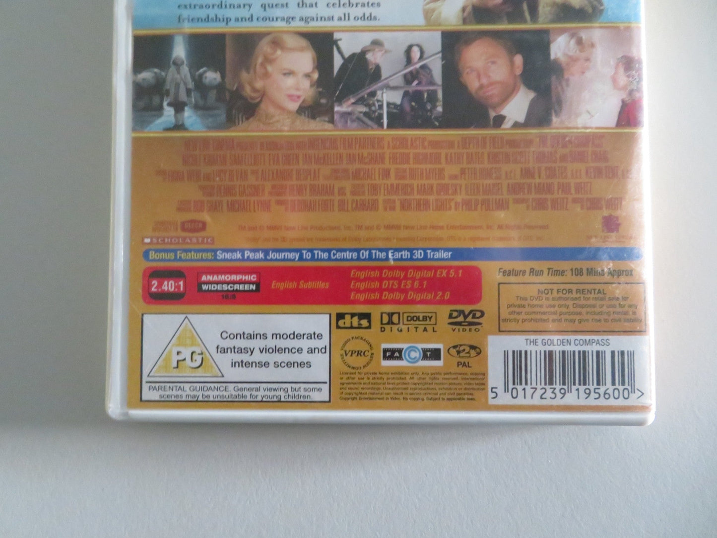 THE GOLDEN COMPASS - B (DVD) NICOLE KIDMAN DANIEL CRAIG 2007 REGION 2 Movie posters