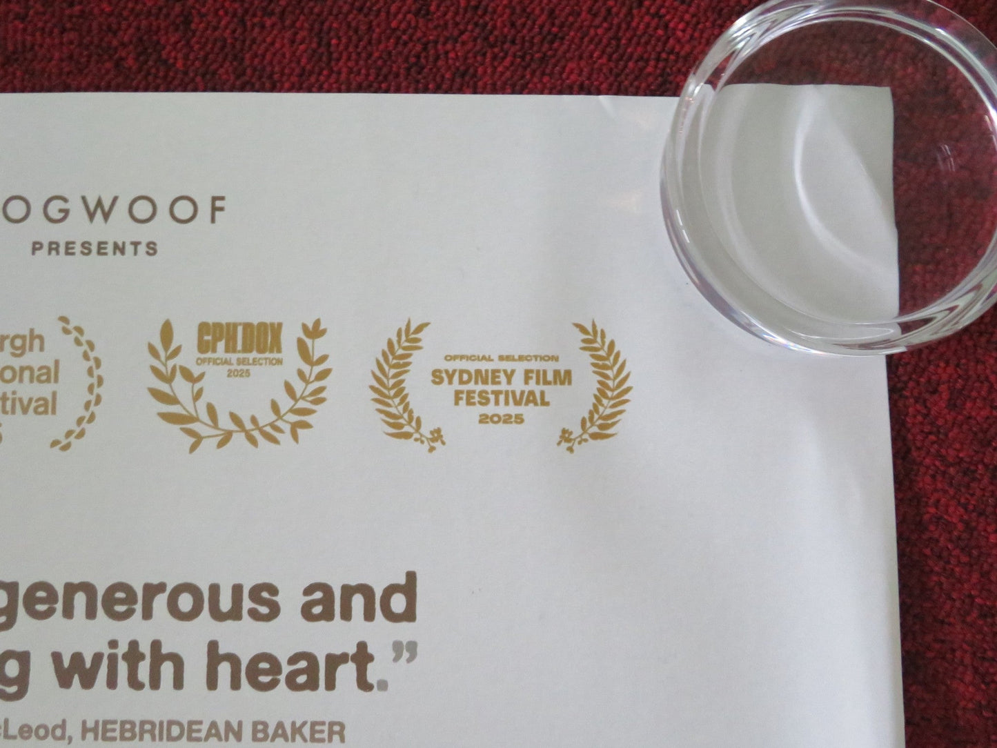 THE GOLDEN SPURTLE UK QUAD ROLLED POSTER IAN BISHOP ADAM KIANI C. MILLER 2025 Movie posters