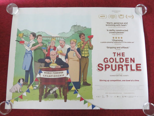 THE GOLDEN SPURTLE UK QUAD ROLLED POSTER IAN BISHOP ADAM KIANI C. MILLER 2025 Movie posters