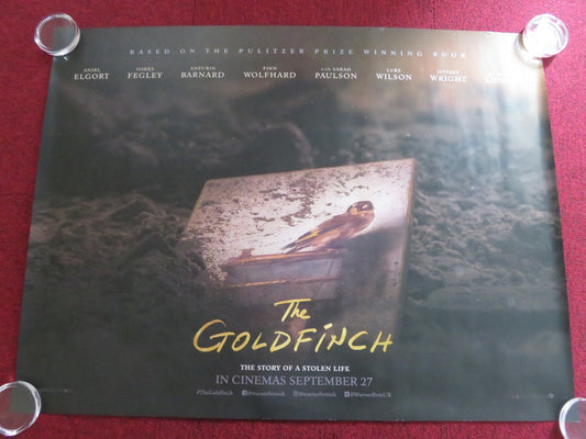 THE GOLDFINCH UK QUAD ROLLED POSTER NICOLE KIDMAN ANSEL ELGORT 2019 Rendezvous Cinema Movie posters