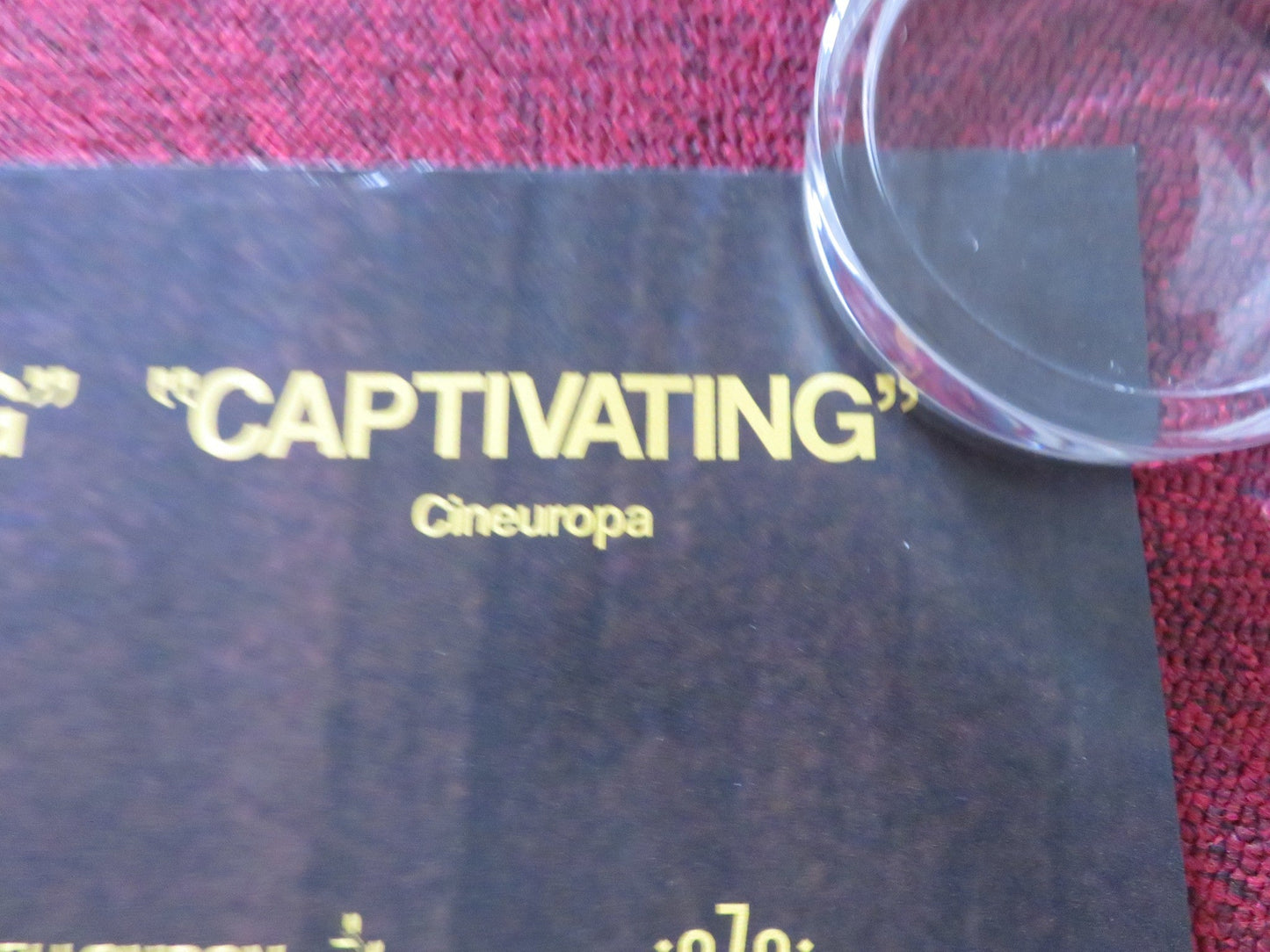 THE GOLDMAN CASE UK QUAD ROLLED POSTER ARIEH WORTHALTER ARTHUR HARARI 2023 Rendezvous Cinema Movie posters