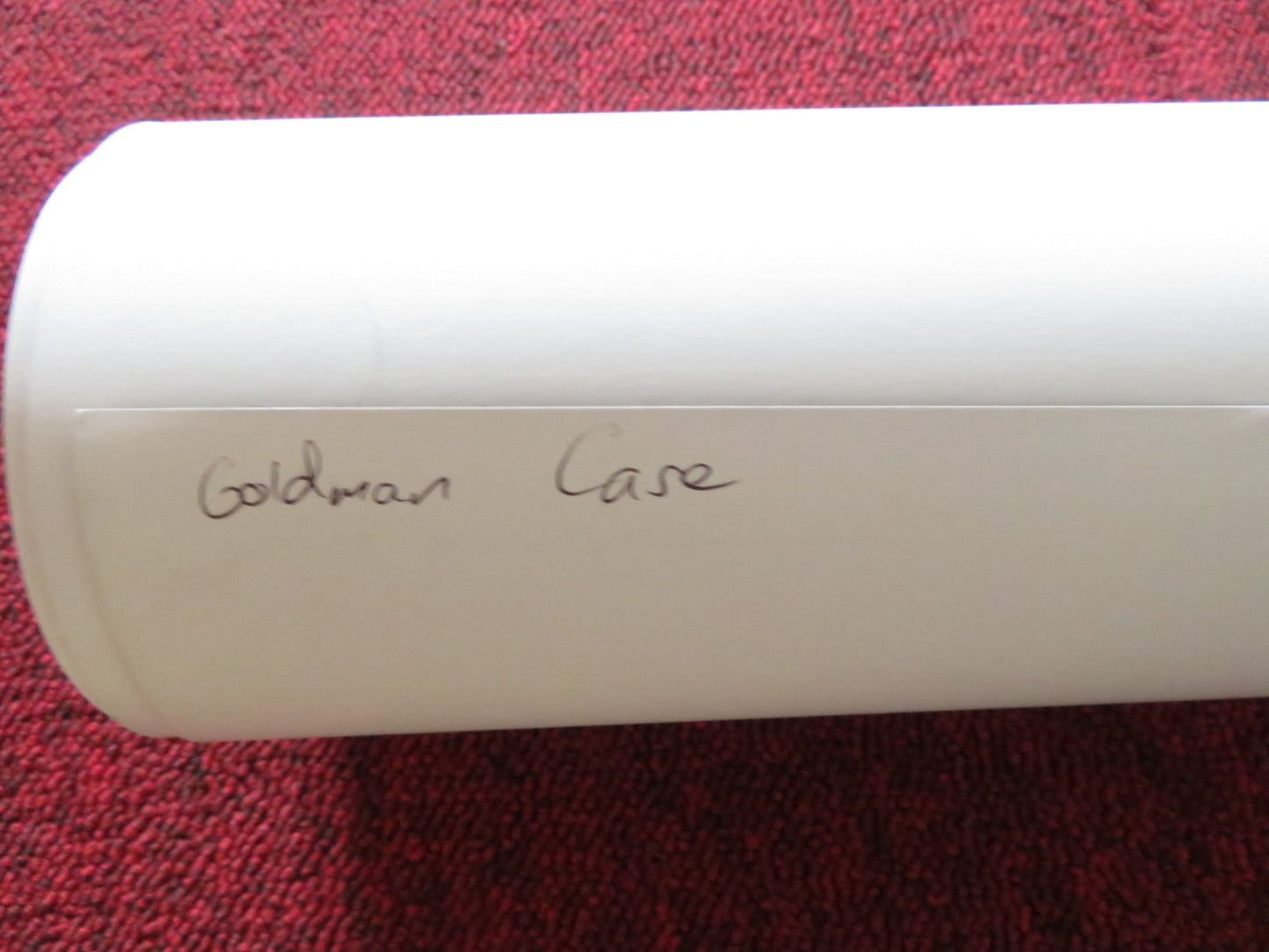 THE GOLDMAN CASE UK QUAD ROLLED POSTER ARIEH WORTHALTER ARTHUR HARARI 2023 Rendezvous Cinema Movie posters