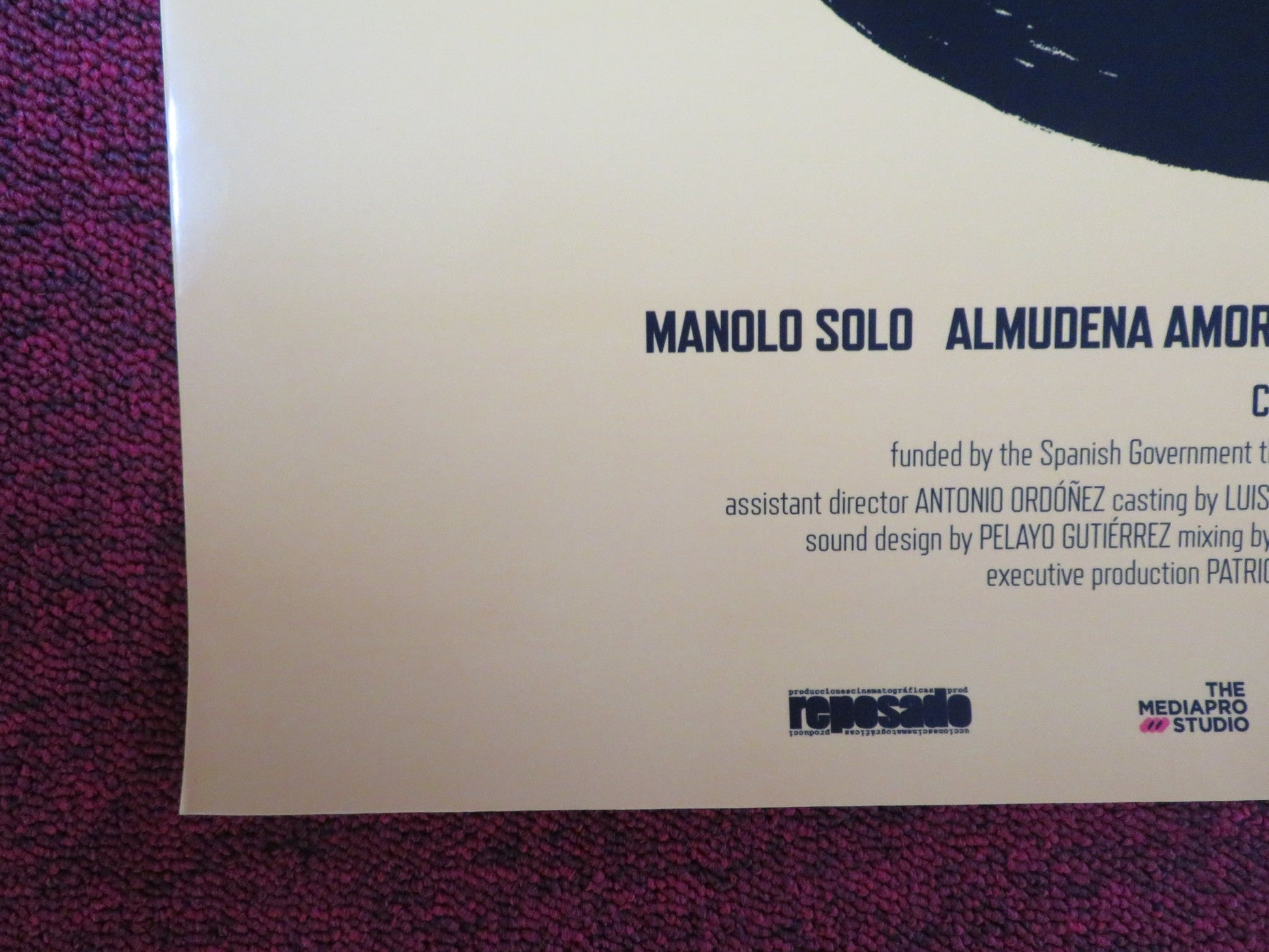 THE GOOD BOSS US ONE SHEET ROLLED POSTER JAVIER BARDEM MANOLO SOLO 2021 Rendezvous Cinema Movie posters