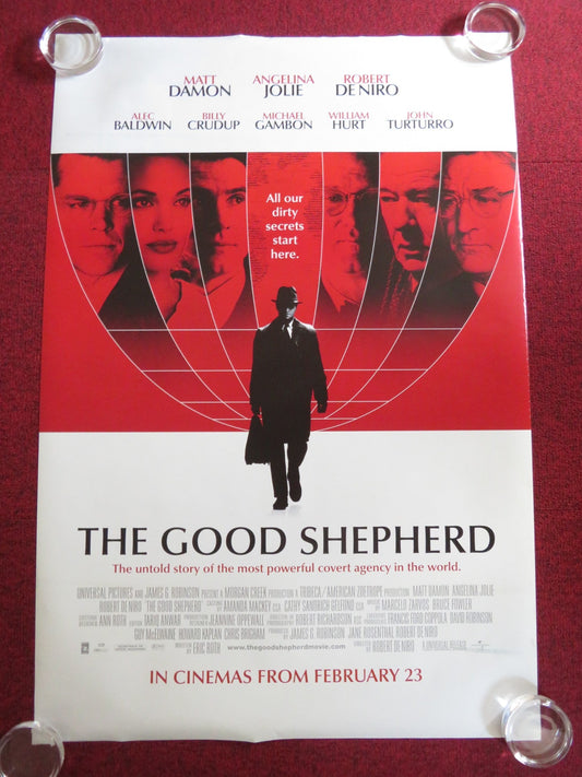THE GOOD SHEPHERD US ONE SHEET ROLLED POSTER MATT DAMON ANGELINA JOLIE 2006 Rendezvous Cinema Movie posters