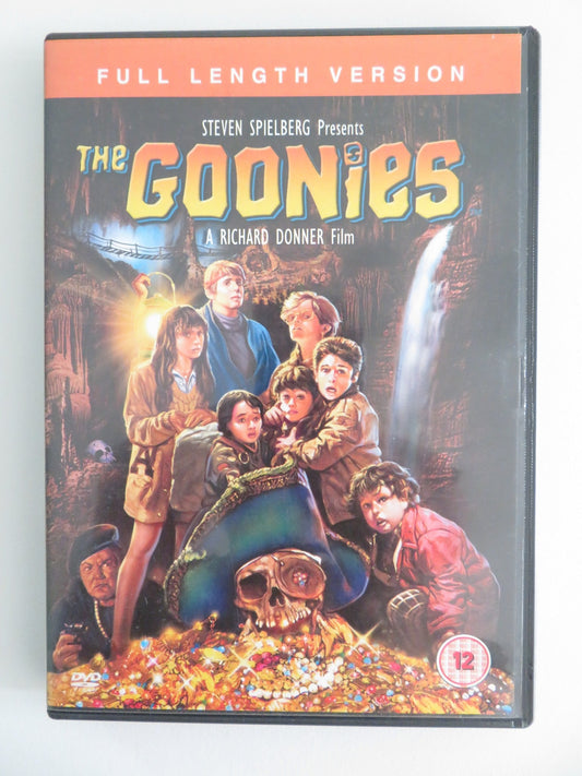 THE GOONIES - FULL LENGTH VERSION (DVD) SEAN ASTIN JOSH BROLIN 1985 REGION 2 Movie posters