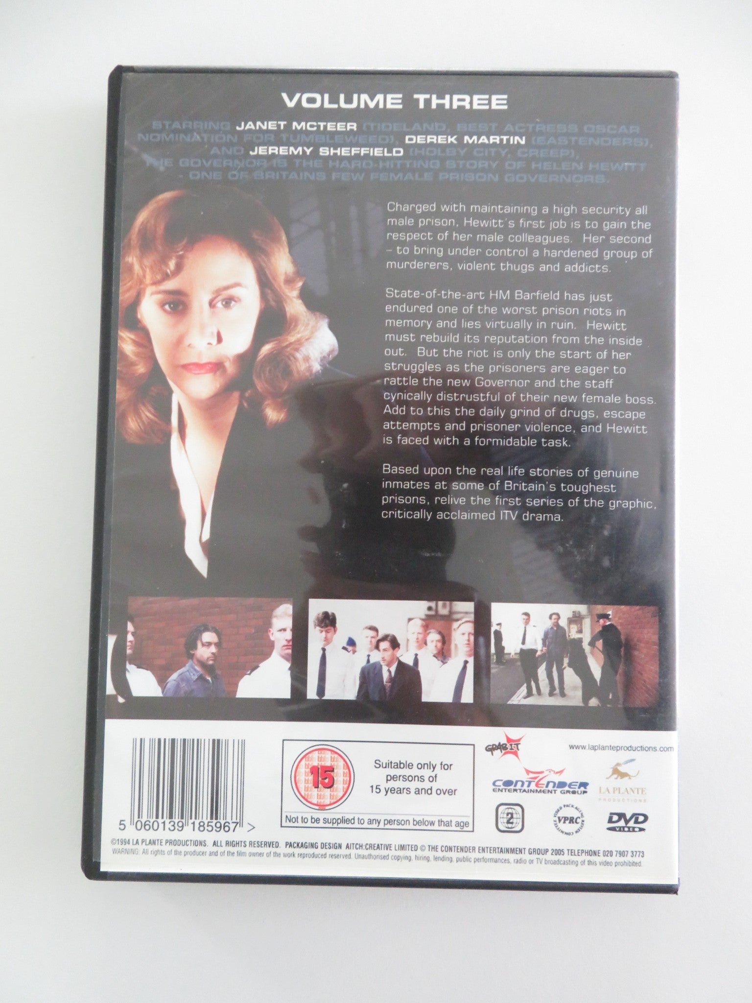 The Governor Volume Three (DVD) Janet McTeer Derek Martin 1995 Region 2 Movie posters