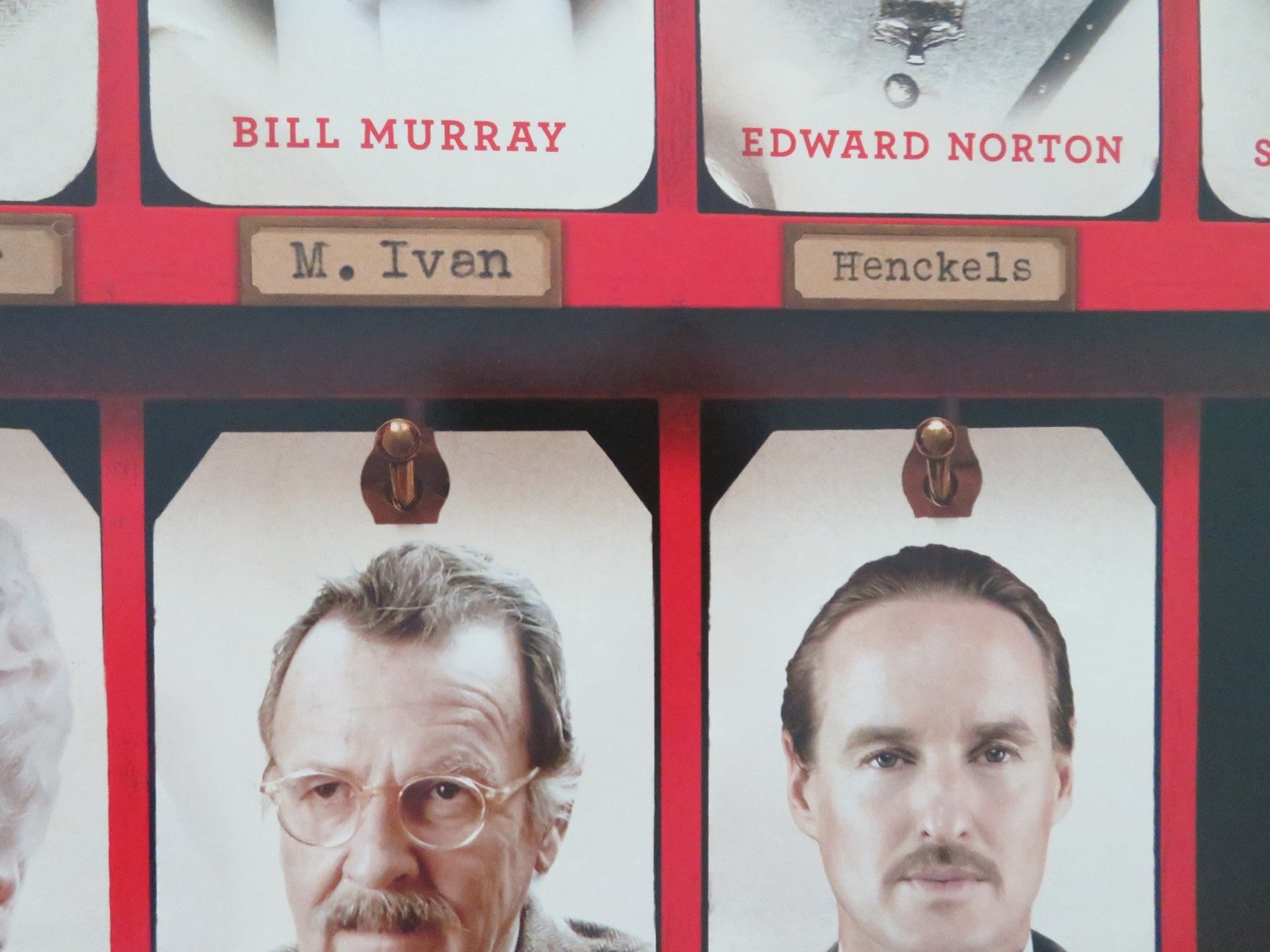 THE GRAND BUDAPEST HOTEL ONE SHEET ROLLED POSTER RALPH FIENNES ADRIEN BRODY 2014 Movie posters