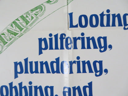 THE GRAVY TRAIN FOLDED US ONE SHEET POSTER STACY KEACH FREDERIC FORREST 1974 Rendezvous Cinema Movie posters