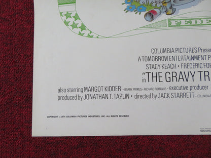 THE GRAVY TRAIN FOLDED US ONE SHEET POSTER STACY KEACH FREDERIC FORREST 1974 Rendezvous Cinema Movie posters