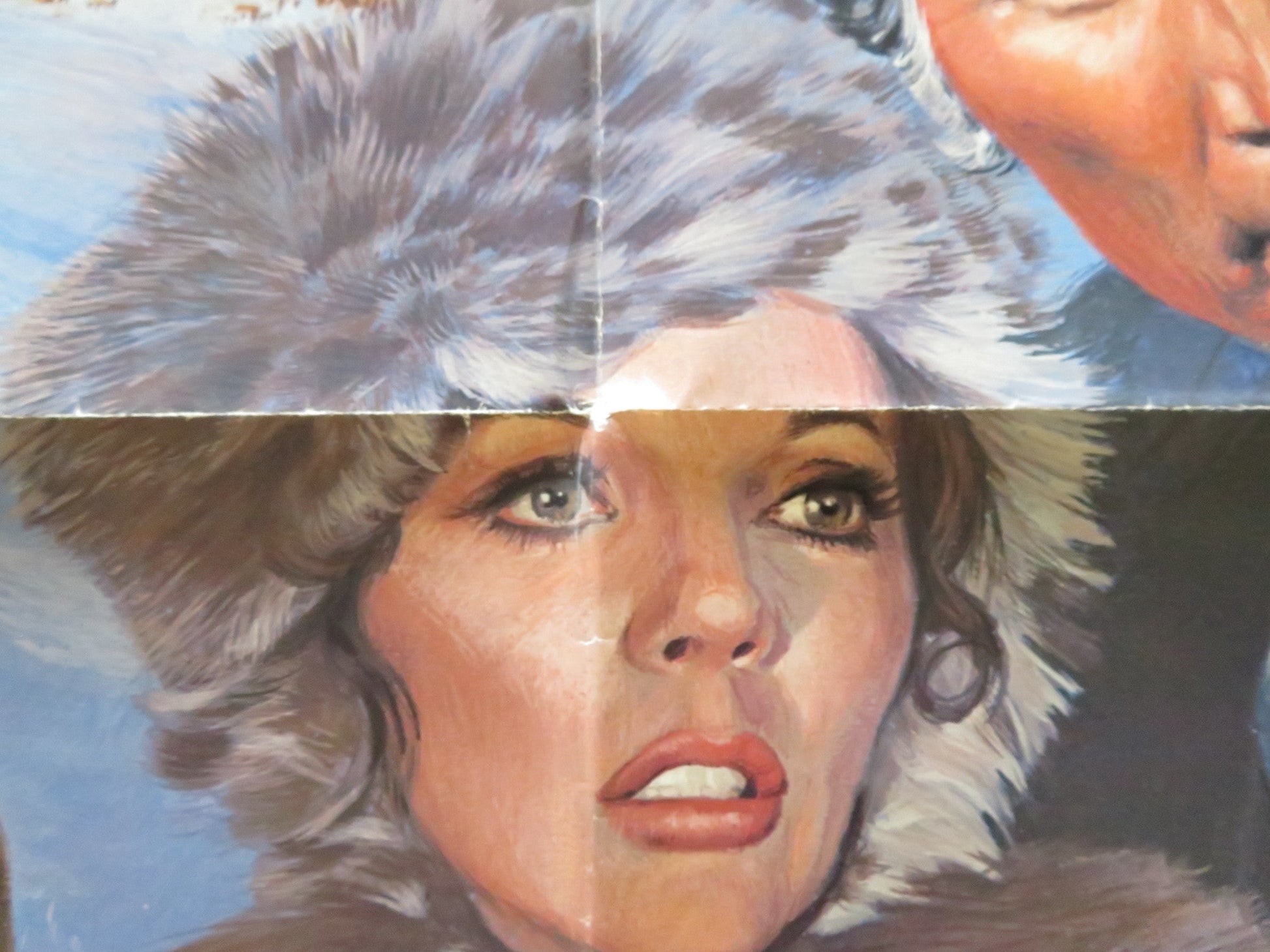 THE GREAT ADVENTURE FOLDED US ONE SHEET POSTER JACK PALANCE JOAN COLLINS 1976 Rendezvous Cinema Movie posters
