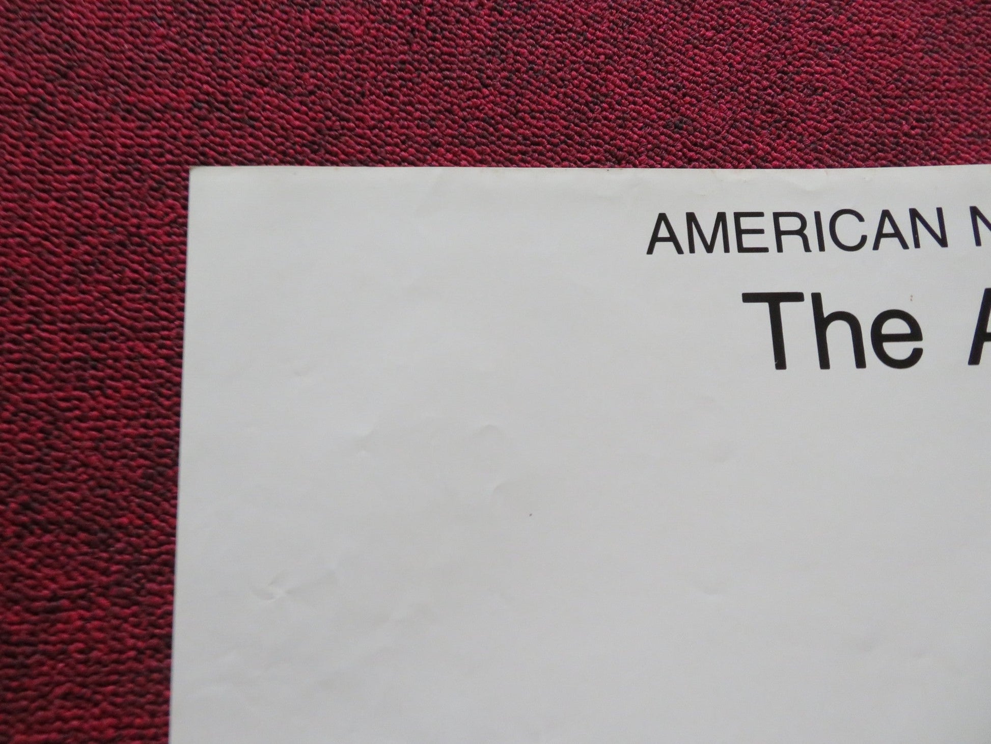 THE GREAT AMERICAN COWBOY - B FOLDED US ONE SHEET POSTER LARRY MAHAN 1974 Rendezvous Cinema Movie posters