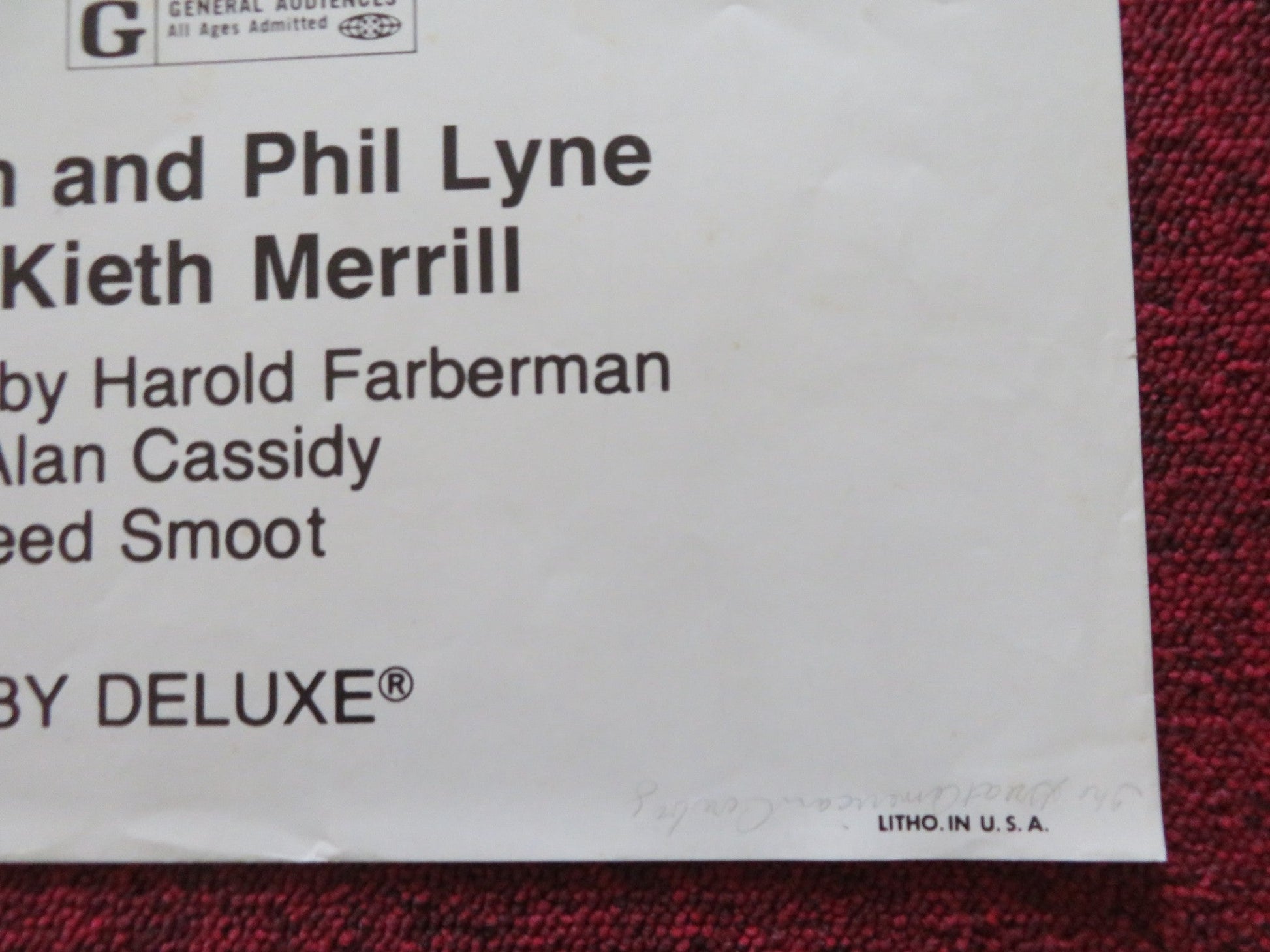 THE GREAT AMERICAN COWBOY - B FOLDED US ONE SHEET POSTER LARRY MAHAN 1974 Rendezvous Cinema Movie posters