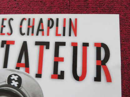 THE GREAT DICTATOR ROLLED FRENCH POSTER CHARLES CHAPLIN R2002 Rendezvous Cinema Movie posters